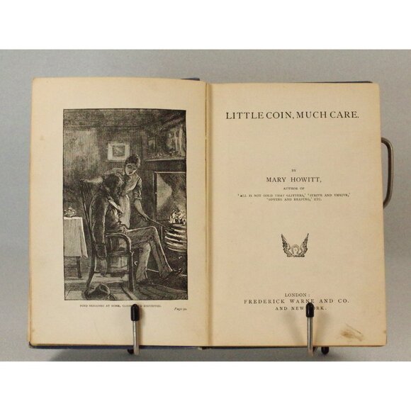 Antique Book "Little Coin, Much Care" by Mary Howitt, Frederick Warne and Co. - Picture 3 of 8